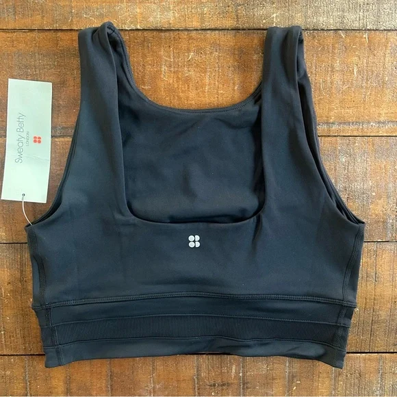 Sweaty Betty All Day Wrap Waist Tank Crop Medium - Picture 4 of 6